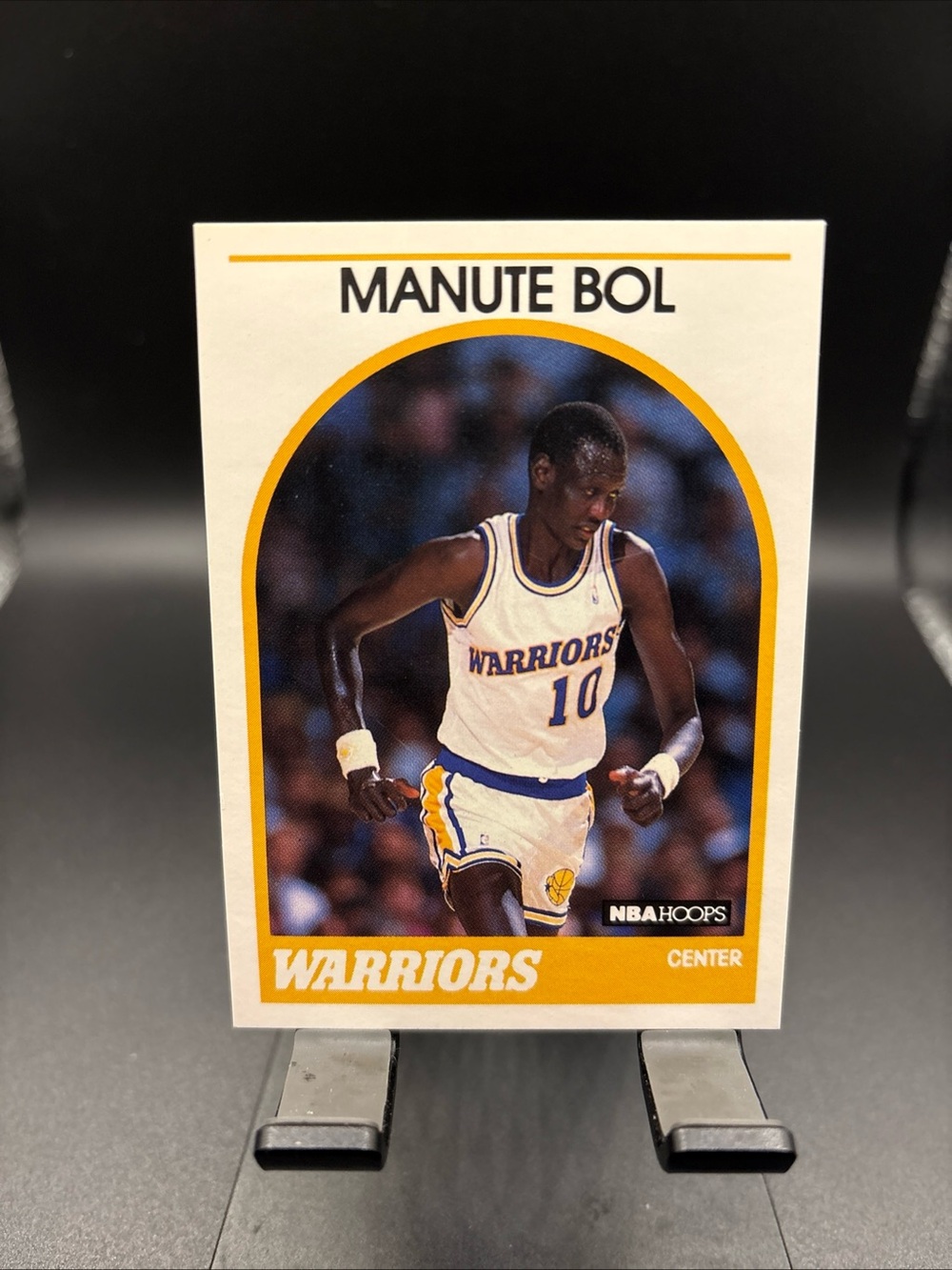 Manute Bol 1989-90 Hoops #75 Warriors